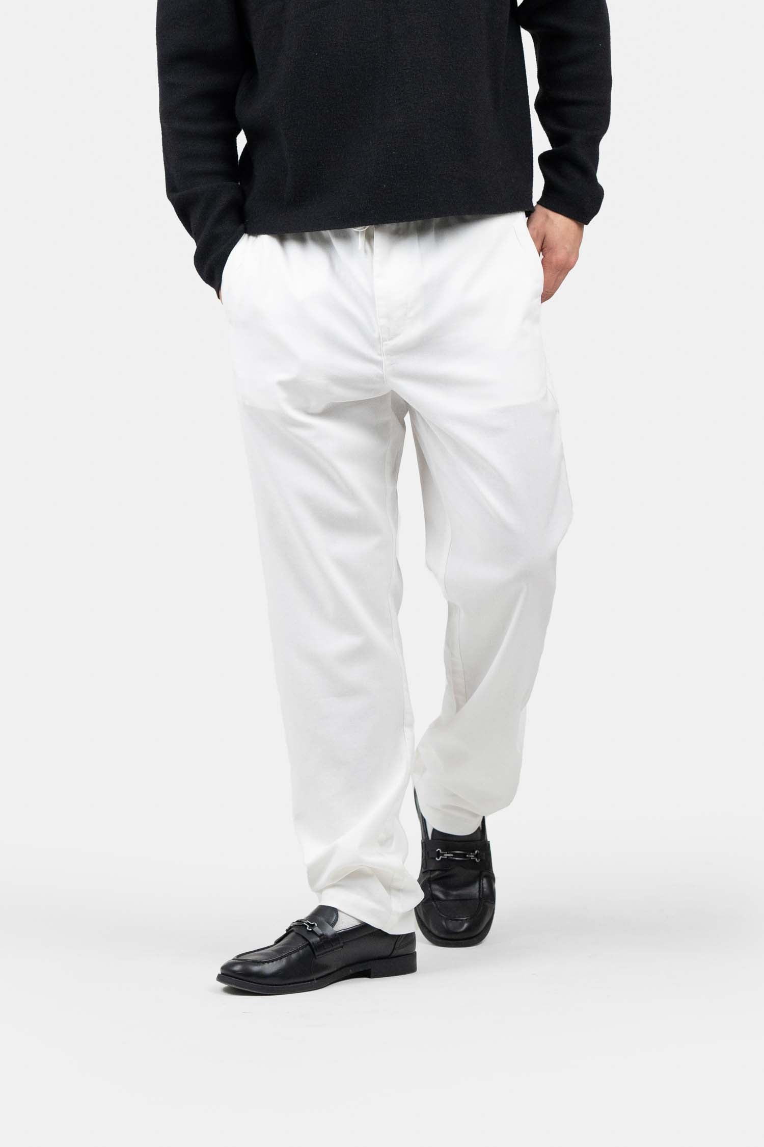 Linnen Broek Winter Edition Wit